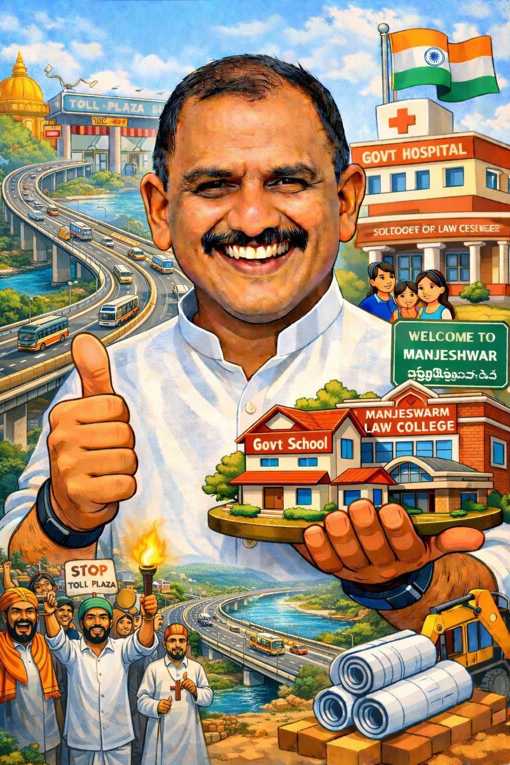 AKM Ashraf MLA - Manjeswaram